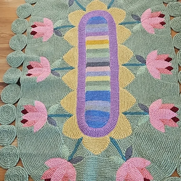 NWT JODI BOISSON HAND MADE RUG - Picture 2 of 16